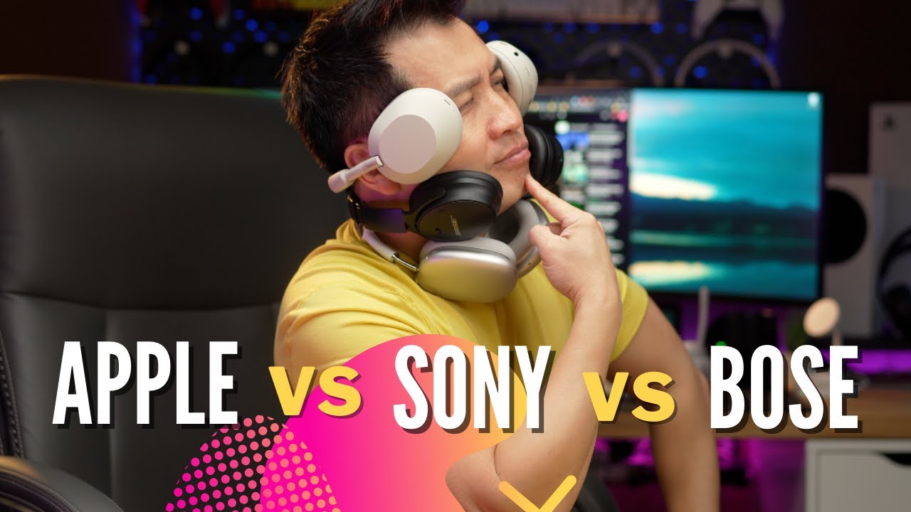 Noise-Canceling Headphones: Bose vs. Sony vs. Apple