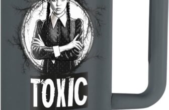 60% OFF Pyramid International Wednesday Addams 40oz/1200ML Tumbler with Straw and Lid,