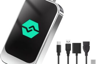 50% OFF Wireless Carplay Adapter UK,Converts Wired CarPlay to Wireless,Plug and Play Car Accessories,Suitable for Post-2016 Cars,Compatible with iPhone iOS 10+(USB-A/C)