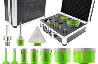 Save 50% On FACHLICH Diamond Core Drill Bits Set