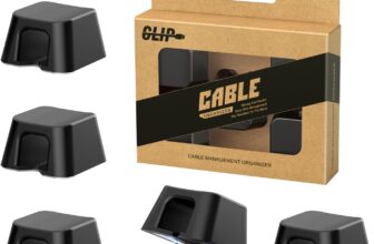 50% OFF Maveek Magnetic Cable Clips, 5 Pcs Magnetic Cable Management Holder Clips Wire Organiser,