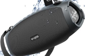 37% OFF W-KING Portable Bluetooth Speaker Wireless,