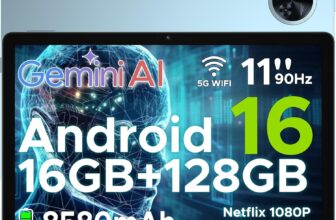 OOGEE U11 Android 16 Tablet 11 Inch – 2025