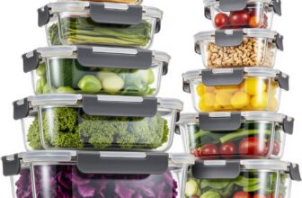 Glass Food Storage Containers with Lids