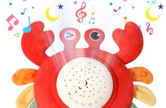 50% OFF Sensory Toys for Babies – Musical Crab Toy Baby Toys 6-12 Months Fun Interactive Infant Montessori Toddler Toy 1 2 3 Year Old Boy Girl Birthday Gifts
