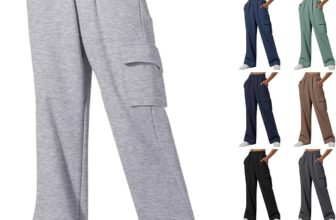 50% OFF Womens Joggers Elasticat High Waisted