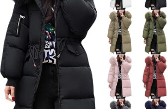 50% OFF ZTFYKLIN Winter Jackets for Women UK Quilted Down Long-Lenght Puffer Coats