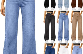 50% off Wide Leg Jeans High Waisted Stretchy Jean