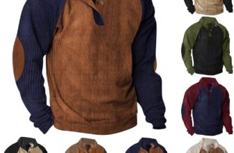 50% OFF Corduroy Pullover for Men Jumper