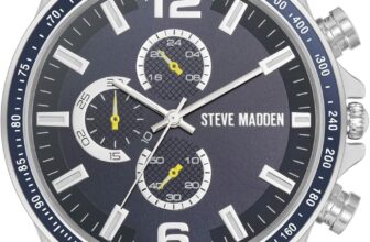 69% OFF Steve Madden Men’s Strap Watch