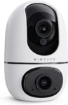 50% OFF virtavo Indoor Security Camera, 1080P Dual-Lens & Screen,
