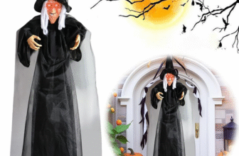 50% OFF Halloween Decoration Flying Witch Decor