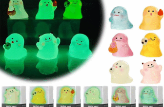 50% OFF Halloween Luminous Mini Ghost Figures with Box