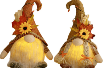 50% OFF 2PC Light Up Gnome Plush Autumn Decorations