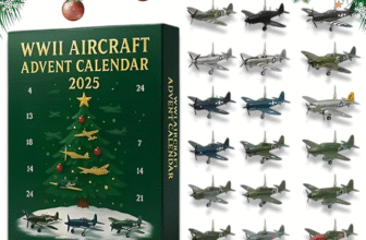 50% OFF Aircraft Advent Calendar, 24 Days Christmas Countdown Calendar with 24 Jet Pendants