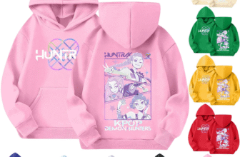 kpop demon hunters Girls Hooded Sweatshirts