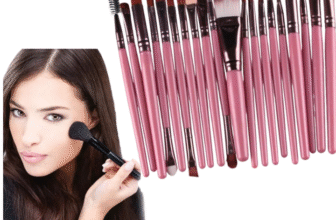 20 pcs/Set Pink Makeup Brush Set Tools