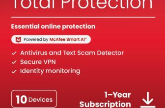 84% OFF McAfee Total Protection 10-Device 2025