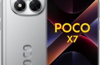 Xiaomi POCO X7 smartphone, 8+256GB, Silver, 50MP main camera with OIS, 5110mAh battery, IP68 (no charger included), 2 year Warranty