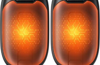 50% OFF 2-Pack Hand Warmer Rechargeable,Magnetic Electric Handwarmer 7 Hrs Warmth 3 Levels Heat Up to 132.8℉
