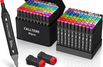 80 Colored Marker Set