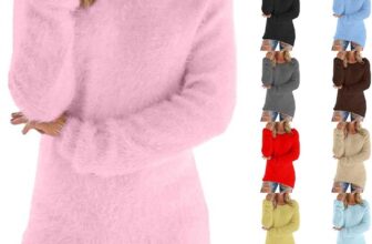 Fleece Jumpers for Women Cashmere Jumpers Lightweight Knitted Sweater Crew Neck Long Sleeve Sweater Autumn Winter Solid Color Soft Warm Pullover Fashion Slim Fit Cropped Sweaters Sweatshirts