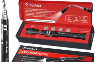 60% OFF Hinshark Gifts for Men, LED Magnetic Tool, Mens Gifts for Dad Gifts for Him, Dad Birthday Gadgets Gifts for Men Who Have Everything, Secret Santa Christmas Gifts for Him Stocking Fillers for Men