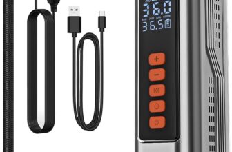 50% OFF TEMOLA Tyre Inflator Portable Air Compressor