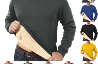 50% OFF mens sweatshirts no hood suitable work jumper Winter warmth jumpers fluffy sweatshirt