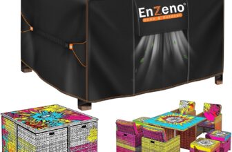 47% OFF Enzeno Cube Garden Furniture Covers,125X125X74cm Garden Square Table Cover Waterproof