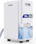 EasyAcc ® 18L/Day Compressor Dehumidifier – Energy Efficient with Dry Laundry Mode