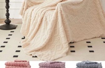 Fleece Throw Blanket Cosy Flannel Throws For Sofas