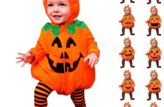 Kids Halloween Pumpkin Costumes