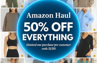 🛍️ Amazon UK Haul: Get 50% OFF Everything — Fall Wardrobe & Home Refresh! 🍂