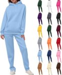women’s clothing 2025 Lounge Wear Sets For Women UK Tracksuit Full Set Wear 2 Piece Ladies Fall Fleece Tracksuits