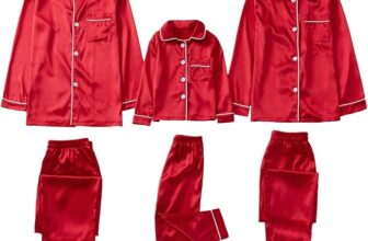Matching Family Christmas Pyjamas Silk Satin 2025 Christmas Pajamas Set