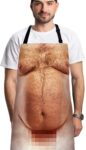 50% OFF Novelty Belly Waterproof Kitchen Apron