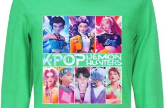 K pop Demon Hunters Girls Hoodie Boys Rumi Mira Zoey Anime Kids Pullover Sweatshirt Top k p-o- p Merch Huntrix Hip Hop Cartoon Print Sweatshirt