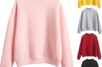 Women’s Oversized Sweatshirt, Oversize Sweatshirt Women Round Neck Long Sleeve Casual Top Versatile Loungewear Autumn Chic Solid Color Simple Sweatshirt Home Daily Top