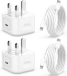 iPhone Charger Fast Charge, 2Pack 20W Fast Apple Charger with 2M/6FT Cable