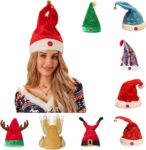 Sing and Dancing Electric Christmas Hats