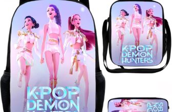 K Pop Demon Hunters School Backpack 3 Pack Set, Fashion Teen School Bag