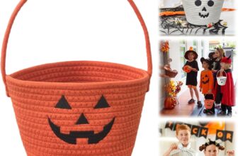 Halloween Candy BasketTrick or Treat Bucket for Children