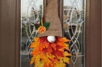 Maple Gnome Autumn Wreaths for Front Door