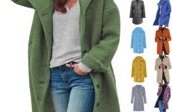 Lapel Single Breasted Trench Coats for Women Winter Jackets Sale