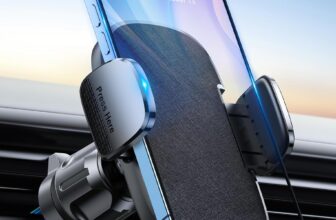 EOIWUY Car Phone Holder, Air Vent Phone Holder for Cars One Button Release
