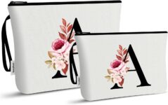 50% OFF Vavabox 2 Pcs Initial Toiletry Bags Set