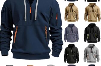 ROAEKCUSE hoodies for men uk Comfortable mens hoodie Casual men’s clothing fleece jumper quarter zip Trendy sweatshirt fashion hoody sweater jumpers sweatshirts