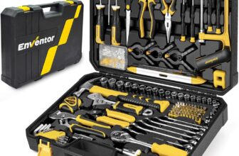 Enventor 218PCS Household Tool Kit Set