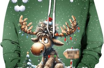 Christmas Jumpers for Men Funny Xmas Jumpers UK Men’s Ugly Light Up Rude Christmas Jumper